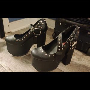 Demonia Platform Heels (Read Description)